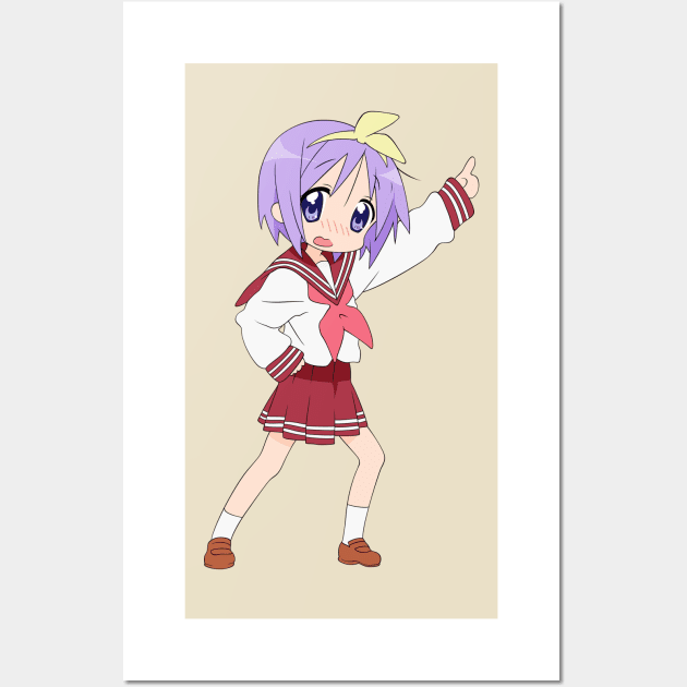 Tsukasa Pose Wall Art by KokoroPopShop